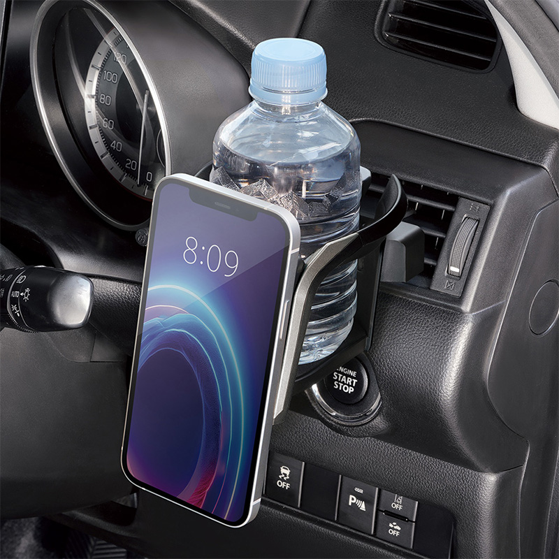 槌屋ヤック PF444 YAC RefineMag スマホドリンク シルバー 金属リング