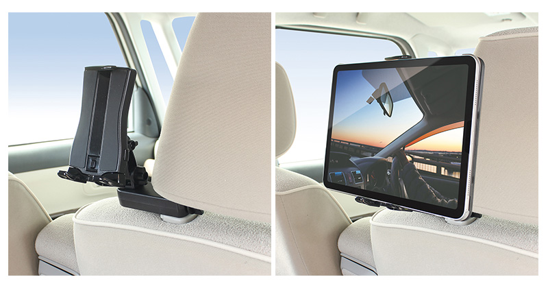 ZE-67 槌屋ヤック リアタブホルダー タブレットホルダー 車載 ホルダー