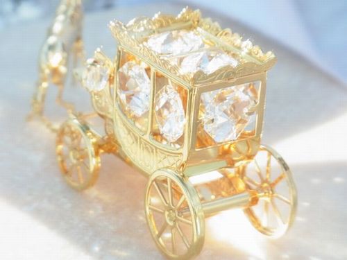 送料無料】【おまけ付】王室 馬車 置物 1 誕生日プレゼント