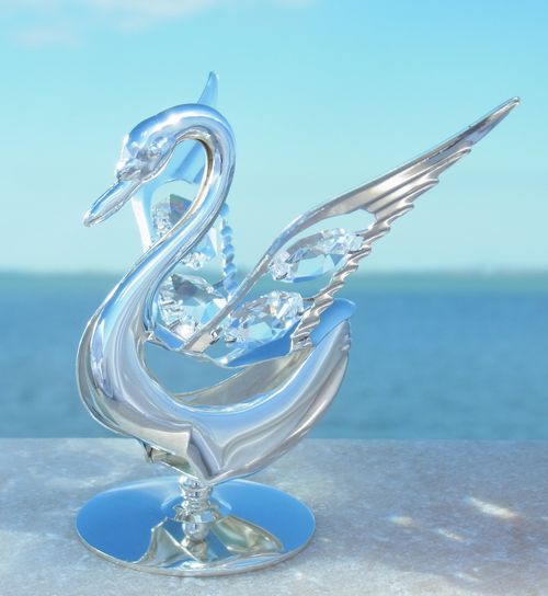 送料無料】【おまけ付】白鳥 置物 誕生日プレゼント ギフト 記念日