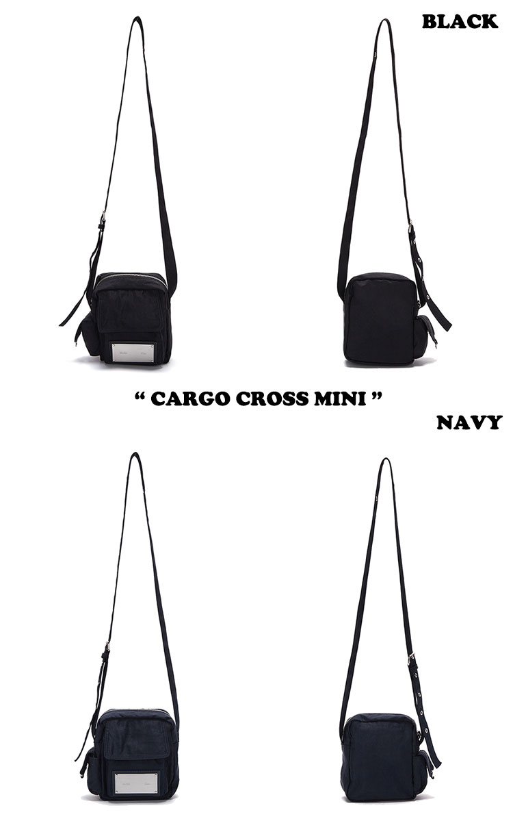 高品質国産Martin Kim CARGO CROSS MINI BAG IN BLACK バッグ