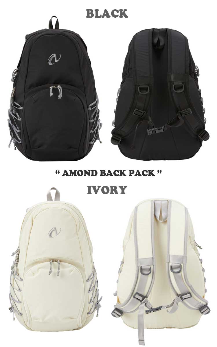 ノルディ リュック NERDY AMOND BACK PACK アモンド バッグパック BLACK ブラック IVORY アイボリー MINT ミント ノルディー PNES24BG04 バッグ :bg nr24 pnes24bg04:and Select