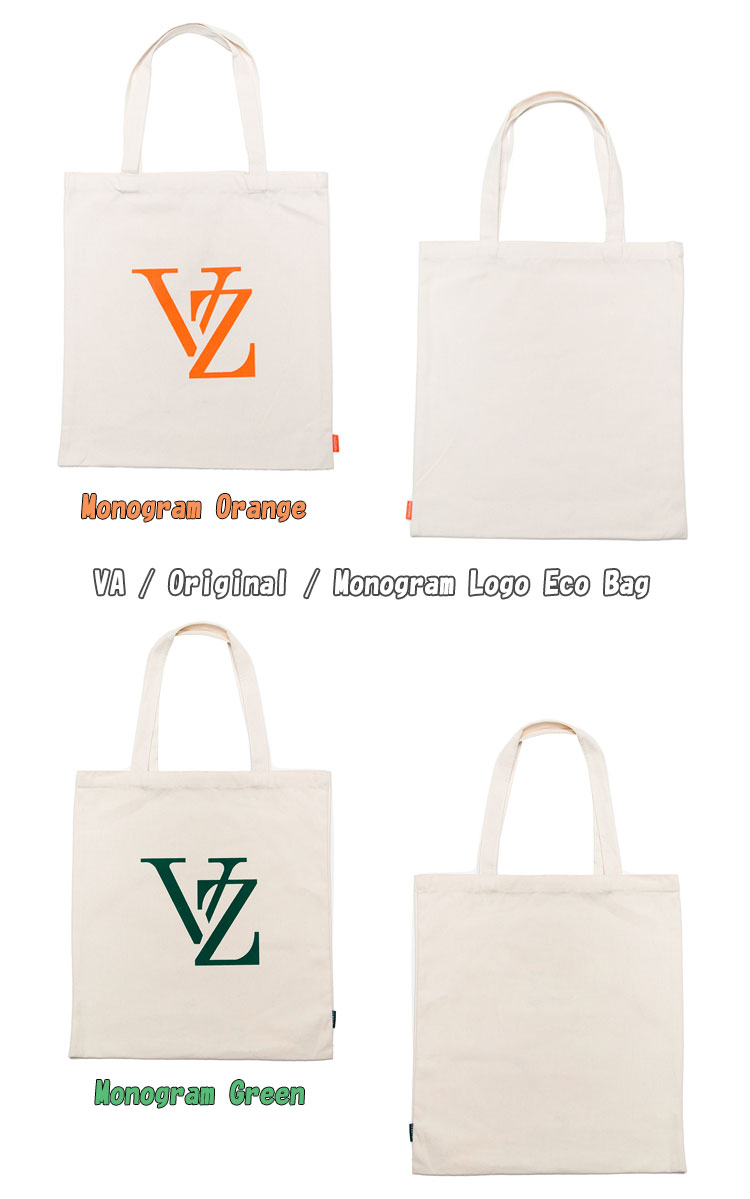 バザール トートバッグ VARZAR 正規販売店 Logo Eco Bag ロゴ エコバッグ 全3種類 Orange オレンジ Green グリーン varzar001/2/3/4/5/6 バッグ｜andselect｜05