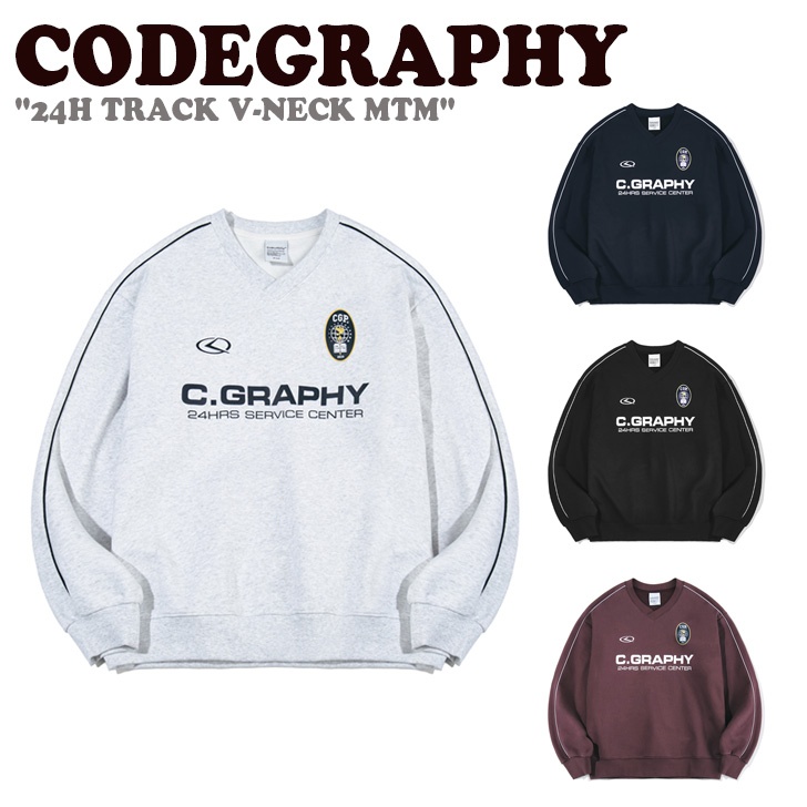 コードグラフィー トレーナー CODEGRAPHY 24H TRACK V NECK MTM トラック Vネック スウェットシャツ 全4色 CBCFUTL107 CBDSUTL110 ウェア :ct cgp23 cfutl107:and Select