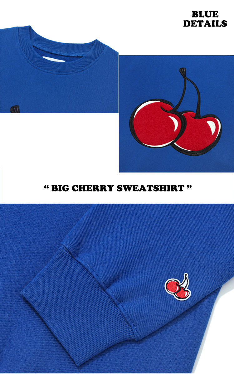 キルシー トレーナー KIRSH 正規販売店 BIG CHERRY SWEATSHIRT ビッグ