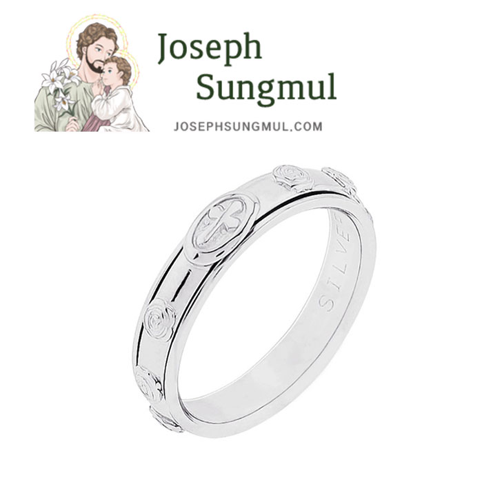 ジョセフ サングムル 指輪 リング joseph sungmul 正規販売店 メンズ レディース Rosary Ring-JS SILVER 韓国アクセサリー P0000BSQ ACC｜andselect