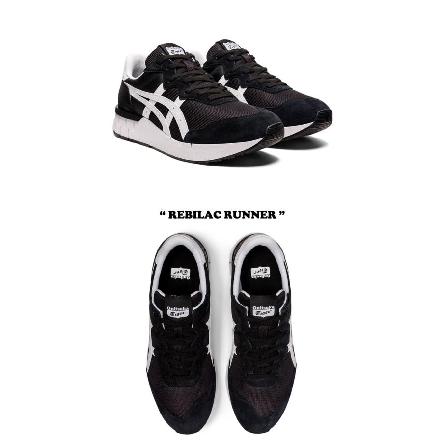 【アウトレット品】 オニツカタイガー スニーカー Onitsuka Tiger メンズ レディース REBILAC RUNNER レビラック ランナー BLACK ブラック WHITE ホワイト 1183A396-002 シューズ 【E1855544247】 (12137円)