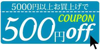 【Pandora★限定】5,000円以上お買い上げで＼500円OFF／になるクーポン♪
