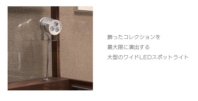未来商会 コレクションボード 幅55cm 鍵付き 収納 ガラスケース