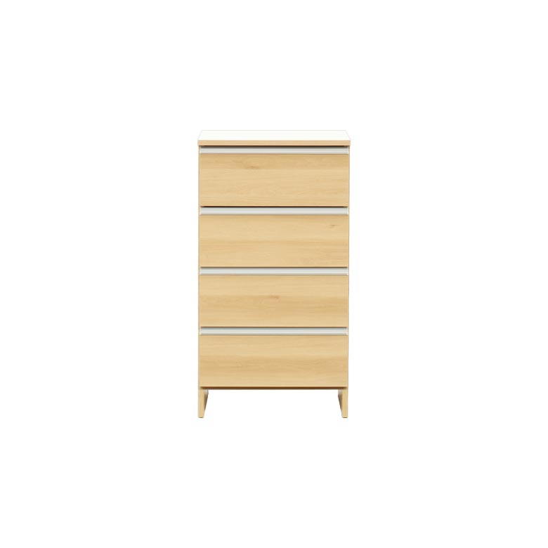 チェスト 幅55cm 完成品 ランドリー収納 ランドリーラック 55cm 浴室収納 おしゃれ 収納家具 ランドリー ロータイプ 高さ100 | 未来商会 | 02