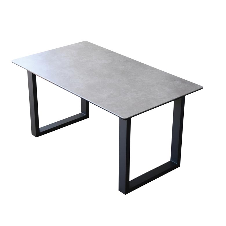 ダイニングテーブル 4人掛け 長方形 140cm幅 テーブル 幅140 ダイニング 食卓テーブル セラミック天板 セラミックトップ | 未来商会 | 01