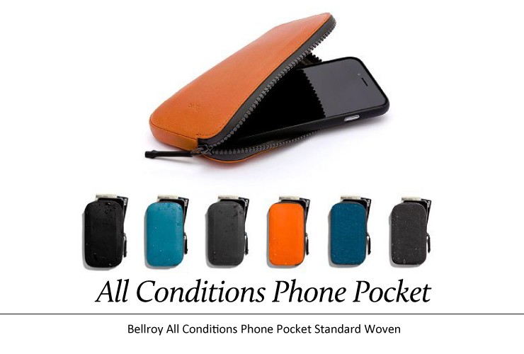 Bellroy All Conditions Phone Pocket Standard Woven ベルロイ 