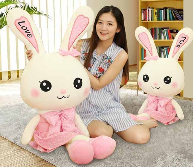 可愛いウサギ ウサギぬいぐるみ 特大 大きい ぬいぐるみ 格安販売の 柔らかい 動物 ふわふわぬいぐるみ 80 170cm 100 贈り物 プレゼント 1 150