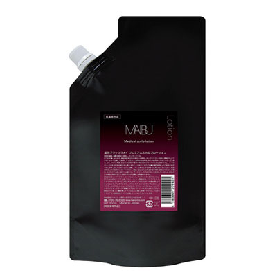 ハホニコ マイブ 薬用ブラックラメイ プレミアムスカルプローション 500ml レフィル