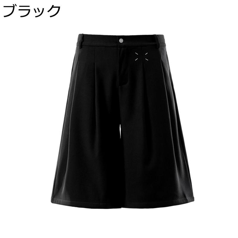 ショートパンツ ハーフパンツ 半ズボン メンズ 5分丈 カジュアルボトムズ 春夏着 蒸れにくい 接触冷感 ゆったり 通気性 軽い 膝上丈 |  | 02