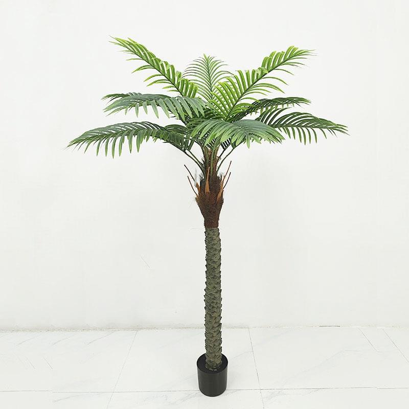 シュロの木、ヤシの木大型4メートル ココヤシ 人工観葉植物 大型 ヤシの木 シュロ フェイクグリーン 1本