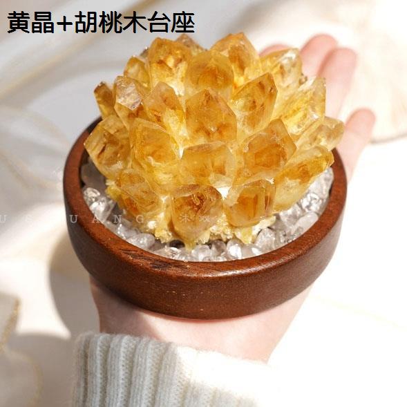 イエロークォーツ クリスタル 水晶 天然石 原石 六角柱 水晶原石 天然 浄化用 パワーストーン 浄化 幸運 お守り クォーツ 開運 金運