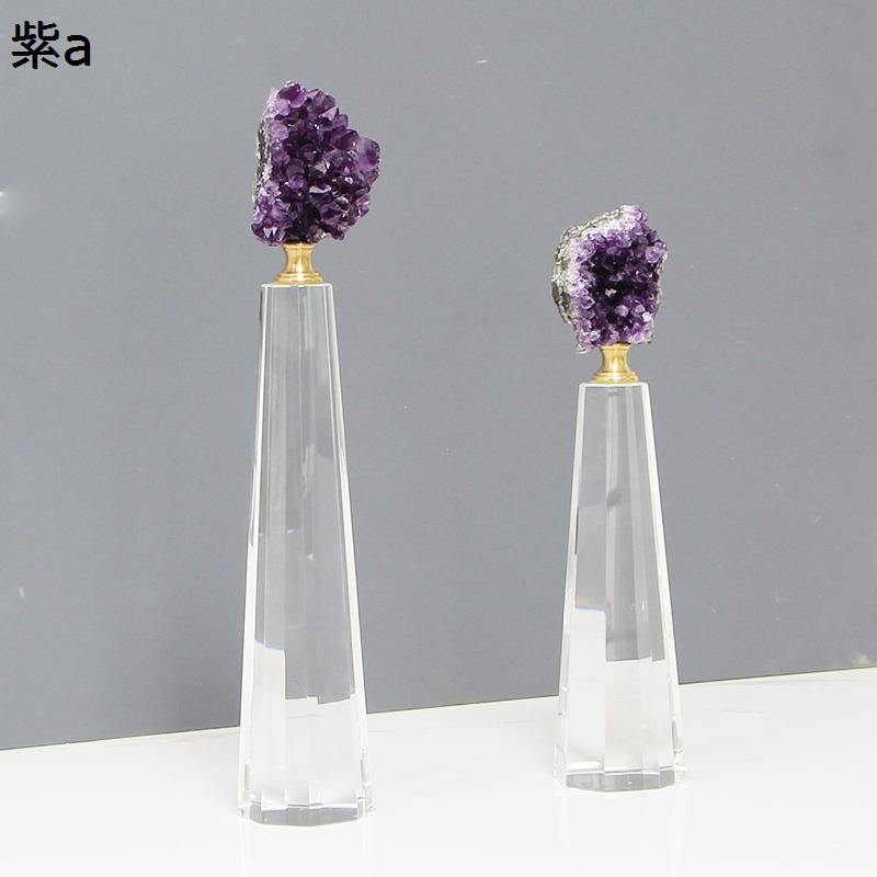 水晶 柱 原石 Amazon.co.jp: 天然水晶 原石 天然石 台座付き