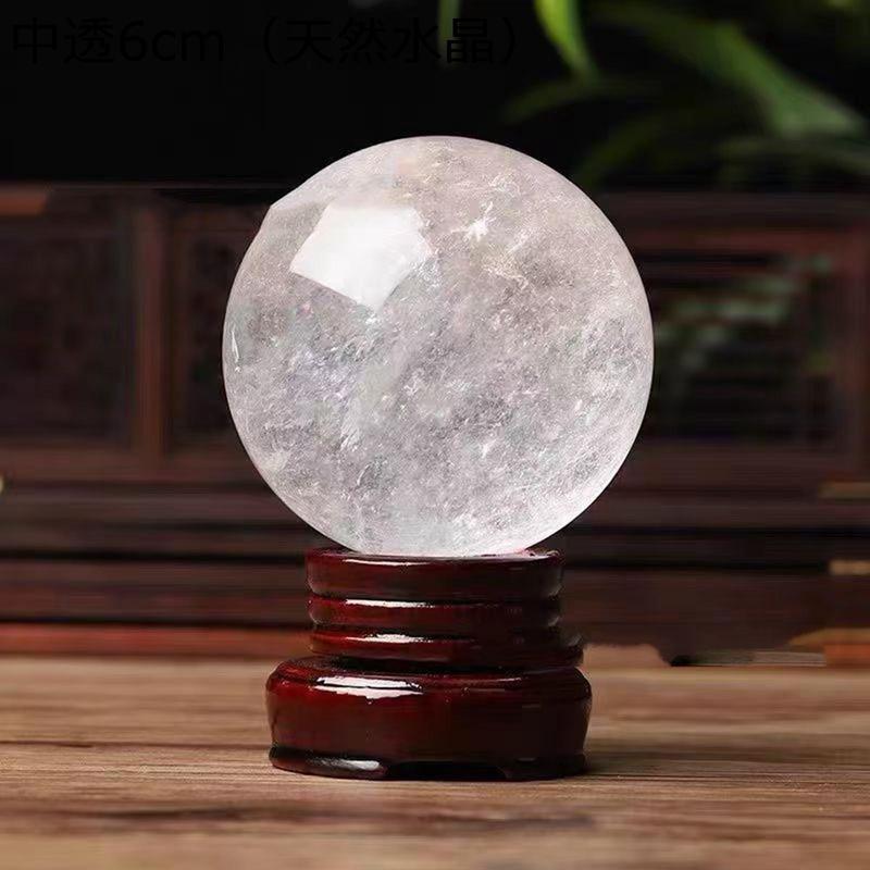 水晶ボール 天然水晶玉 クリアクォーツ 白水晶 開運グッズ 風水置物