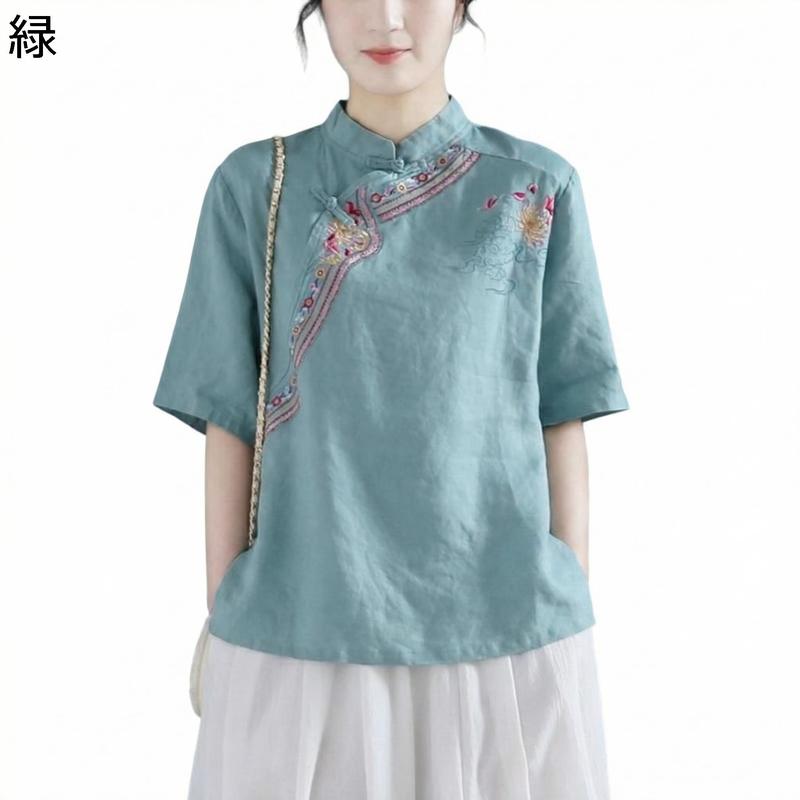 チャイナブラウスの商品一覧 通販 - Yahoo!ショッピング