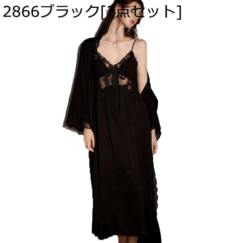 ナイトウェア ネグリジェ 寝巻き ルームウェア 春夏 秋 透け感