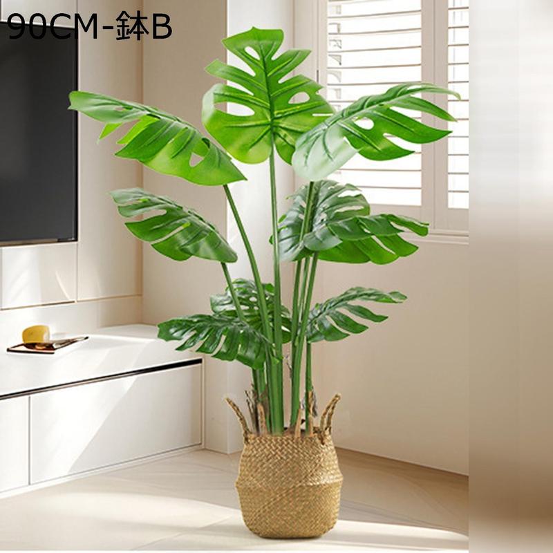 人工 観葉植物 180cm 亀背竹 モンステラ フェイクグリーン 光触媒