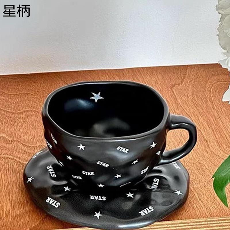 カップソーサー コーヒーカップ ?240ml ハート柄 陶器 丈夫で長持ち
