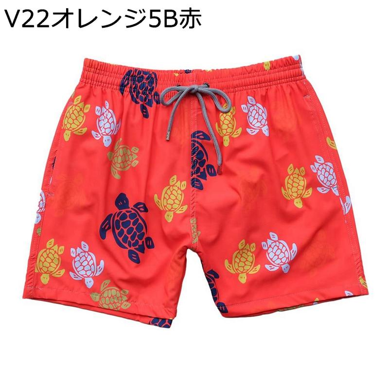 80s OLDSTUSSY サーフパンツ 水着 ボルドー サーフパンツ メンズ 水着 ショーツ カメ柄 総柄 亀 海水パンツ 通気速