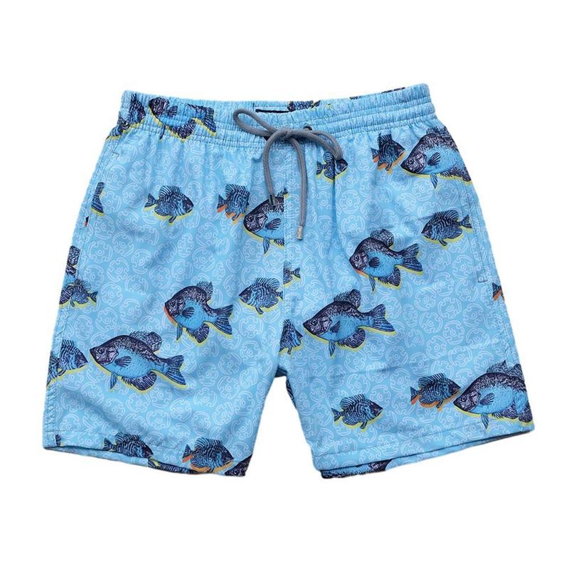 【美品】Patagoniaメンズ 総柄　水着　パンツ　魚　亀　鳥ネイビー28 S サーフパンツ メンズ 水着 ショーツ カメ柄 総柄 亀 海水パンツ 通気速