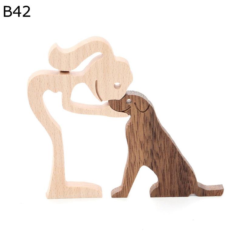 置物 インテリア 木製 犬 オブジェ 北欧 インテリア雑貨 韓国 北欧