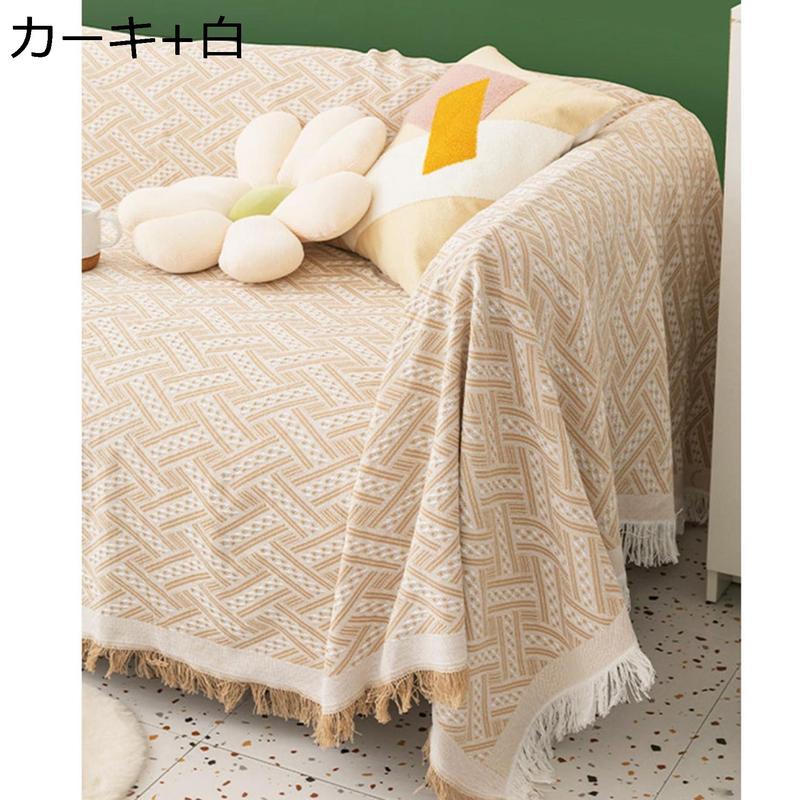 北欧風 ソファーカバー マルチカバー 90*90 ブランケット マルチクロス