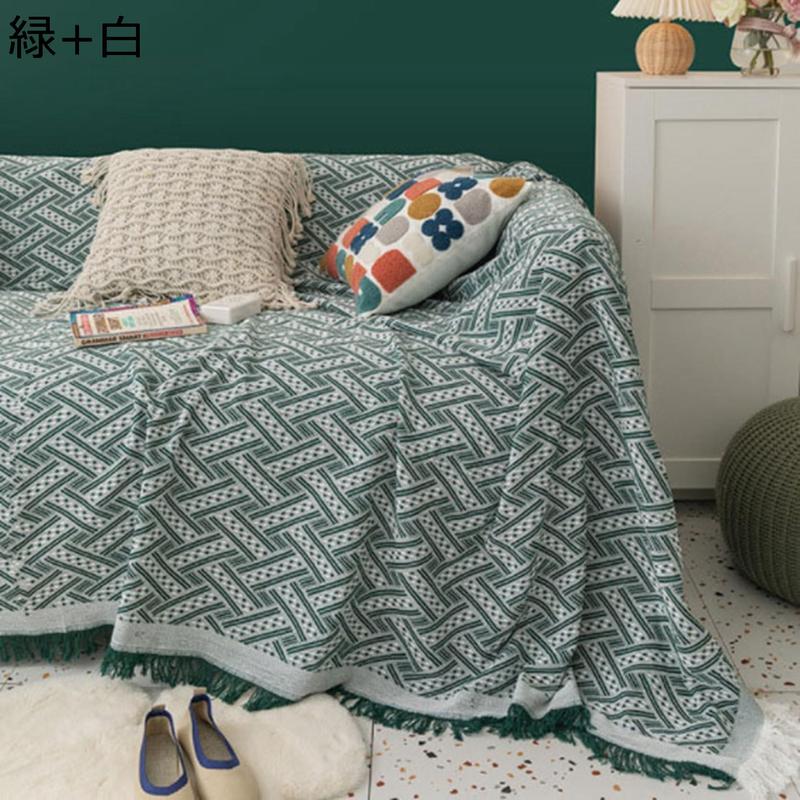 北欧風 ソファーカバー マルチカバー 90*90 ブランケット マルチクロス