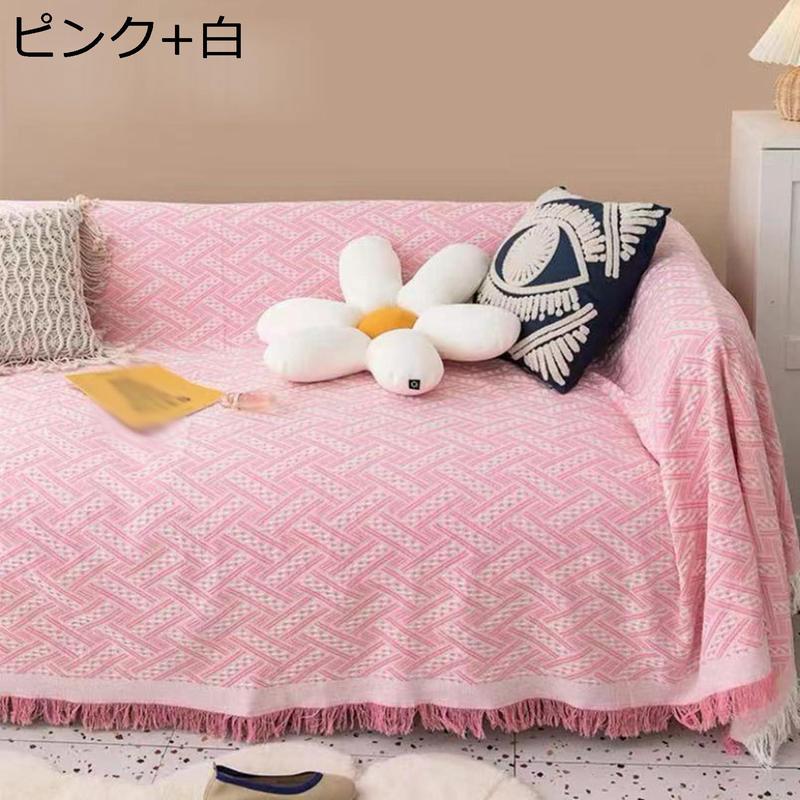 北欧風 ソファーカバー マルチカバー 90*90 ブランケット マルチクロス