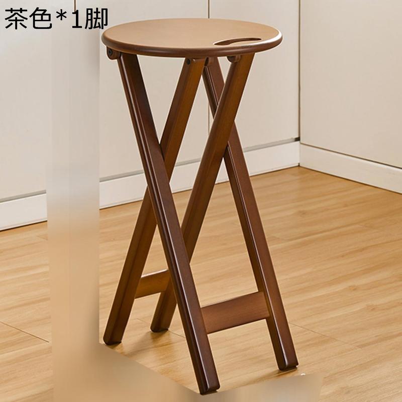 木製 カウンターチェア 折りたたみスツール 折畳み ハイスツール