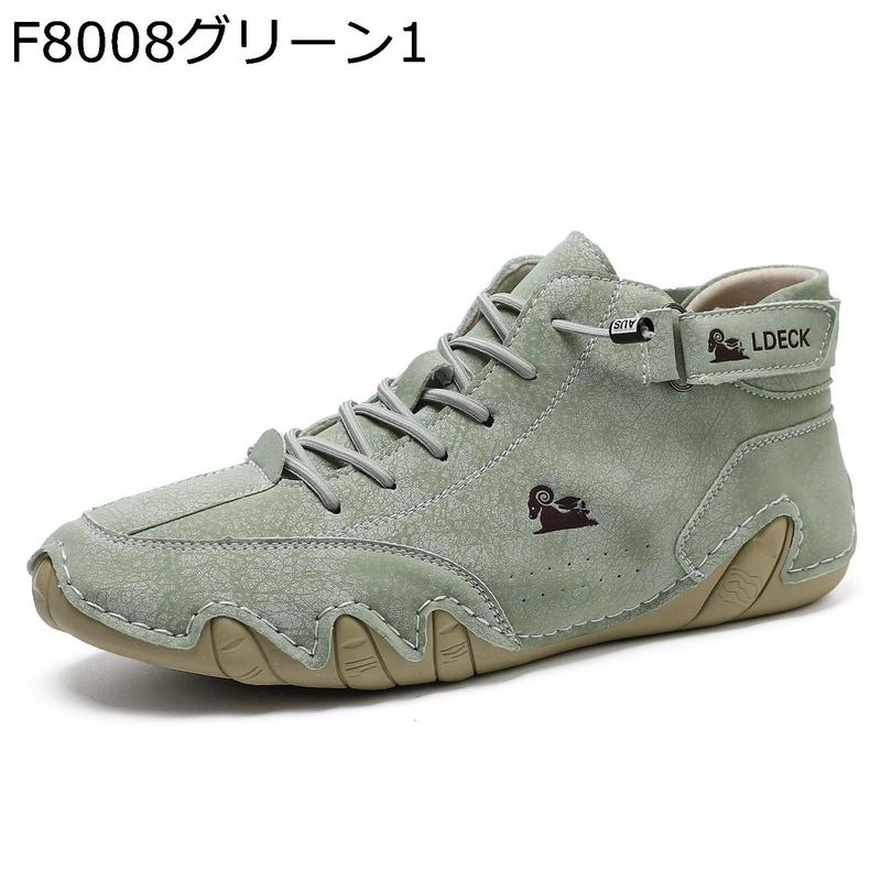 ハイカット スニーカー ショットブーツ メンズ レースアップ
