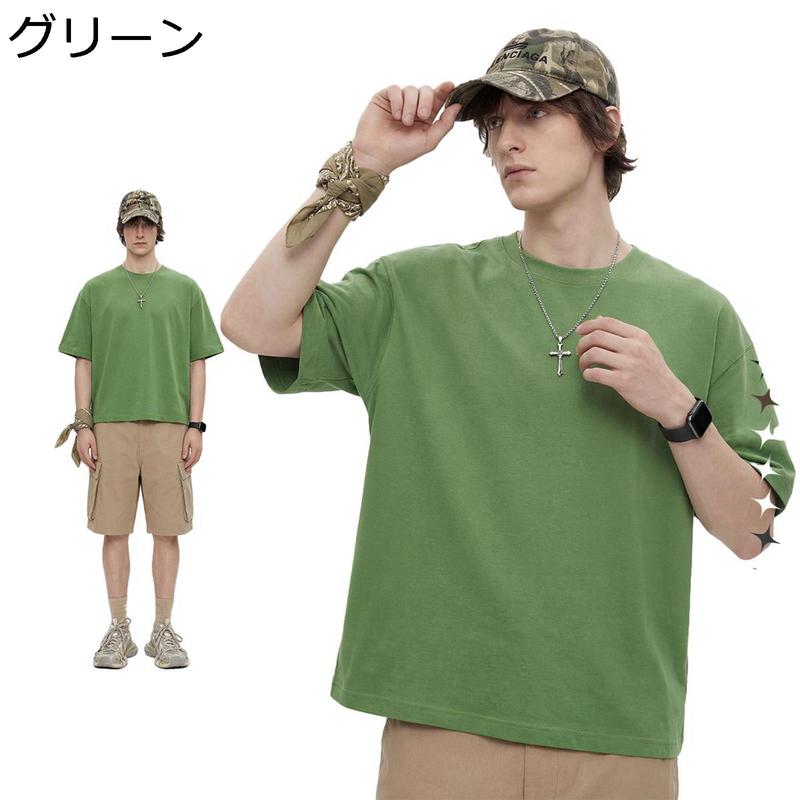 Tシャツ メンズ 夏服 半袖 カジュアル 涼しい 通気性 速乾性 耐摩耗