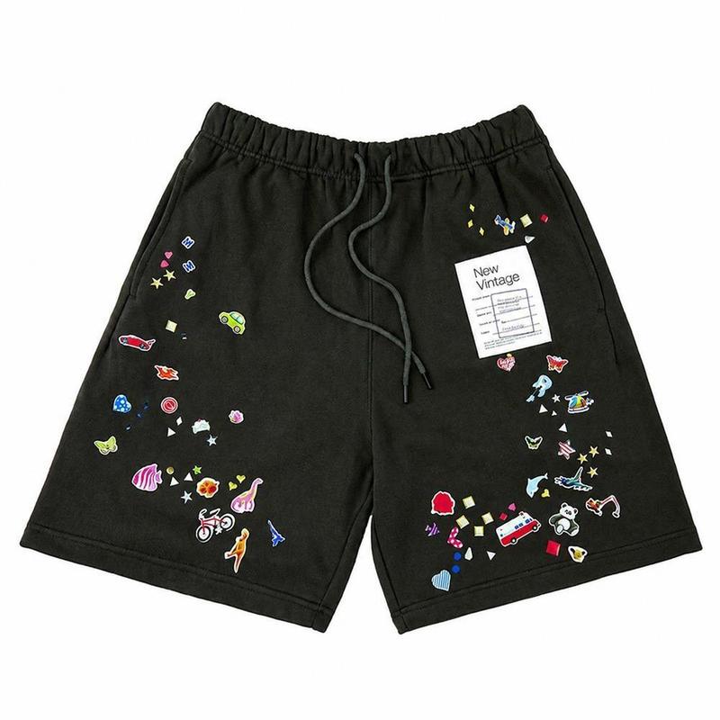 ハーフパンツ メンズ スウェット ショートパンツ グラフィック
