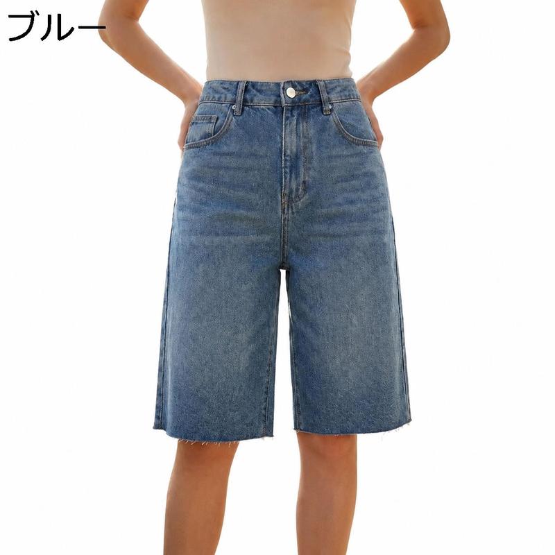 バミューダパンツ（レディースファッション）（サイズ（S/M/L）：L