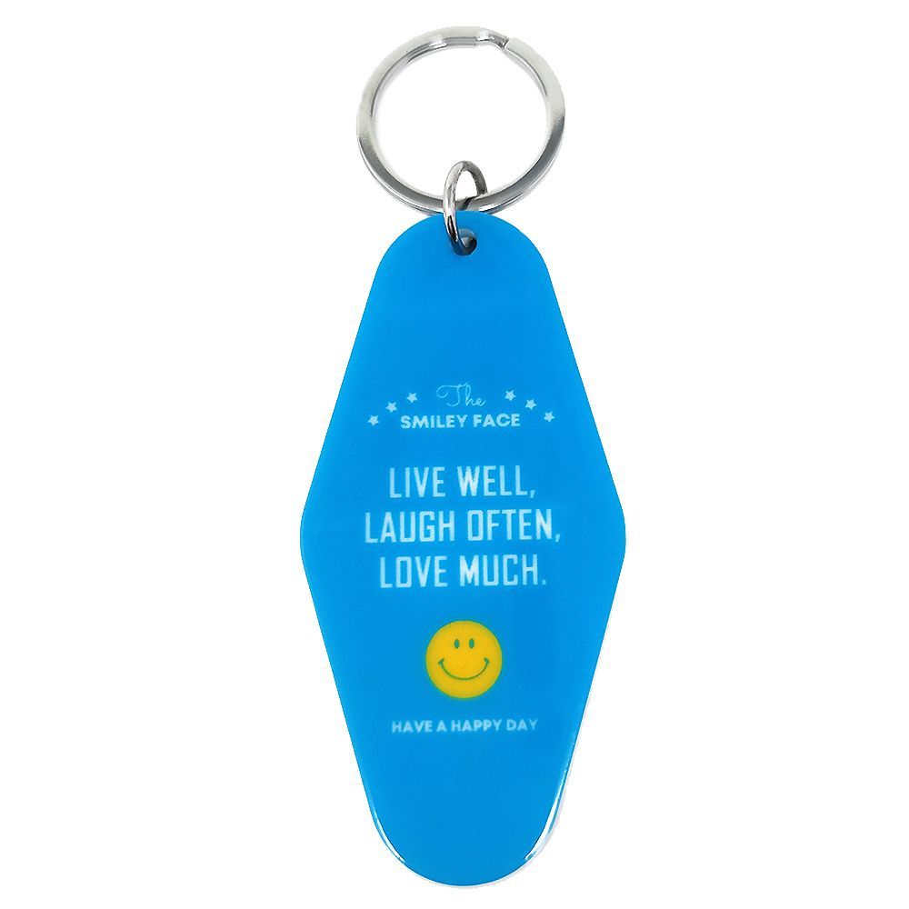 スマイル モーテルキーホルダー ニコちゃん アクリル ホテル