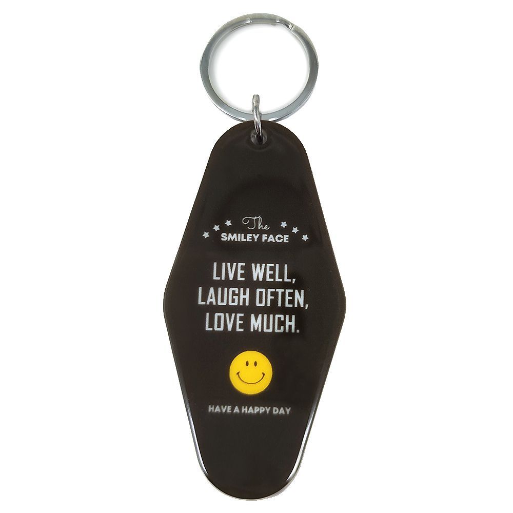 スマイル モーテルキーホルダー ニコちゃん アクリル ホテル