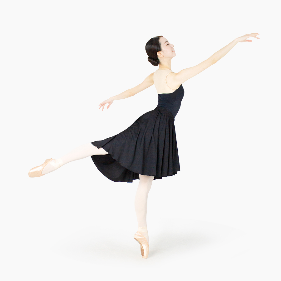 バレエ スカート 日本製 キッズ 子供 ジュニア 大人 ロング リハーサル