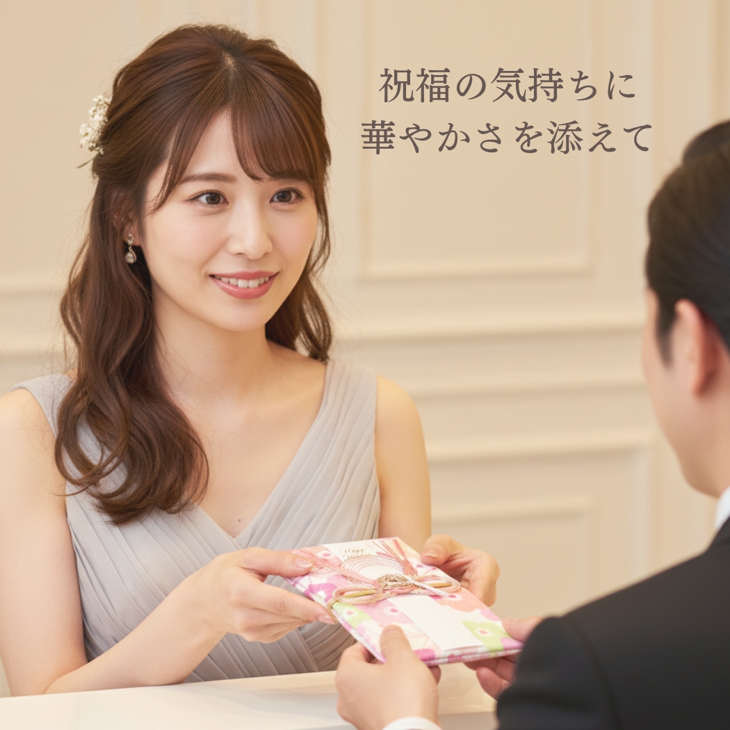 華やかさを添えて