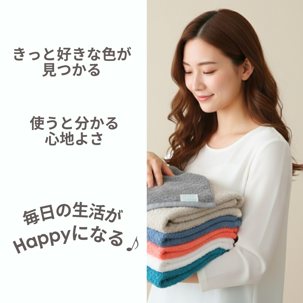 HAPPYなタオル
