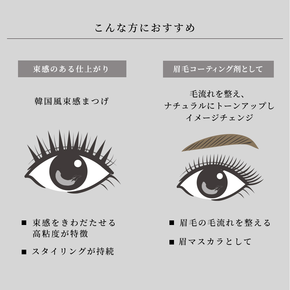 まつげエクステ コーティング剤 GLAMORIZE クリアブラウン マツエク 高