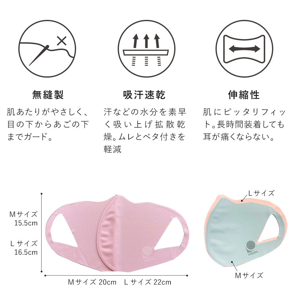 Pittarich フィルターマスク Lサイズ 羽生結弦愛用 くればぁオフィシャルショップ
