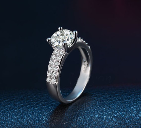 【美品 12号】IEI リング ダイヤ ジルコニア 925 奇跡の煌めき 宝飾フルエタニティリング：I・E・I オリジナルショップ