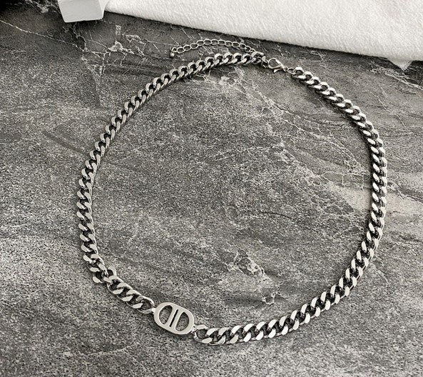 チェーンネックレス レディース シルバー925 喜平 幅5mm ダブル D字