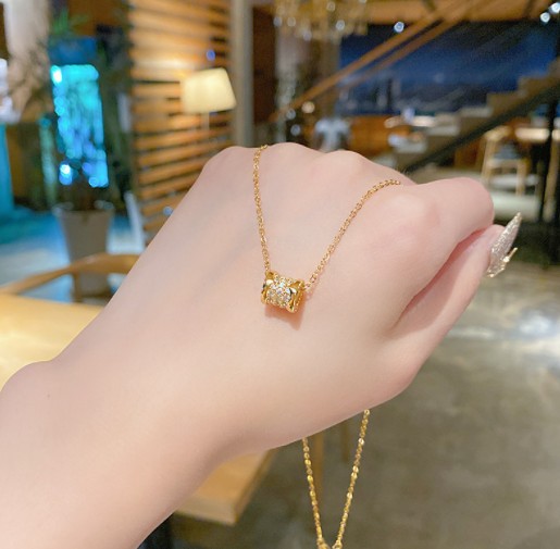 金色ネックレス　レディース用　（さぼてん） 楽天市場】ネックレス レディース 春夏秋冬 チェーン コイン