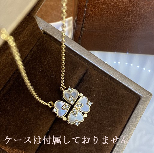 ゴールド装飾ネックレス ケース付き K18 イエローゴールド アゲートネックレス | シンプリッチ公式