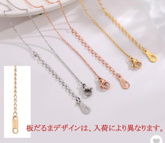 ブエナビスタ　ゴールド十字架ネックレス ステンレス クロスネックレス ゴールド 18KGP キラキラ 十字架